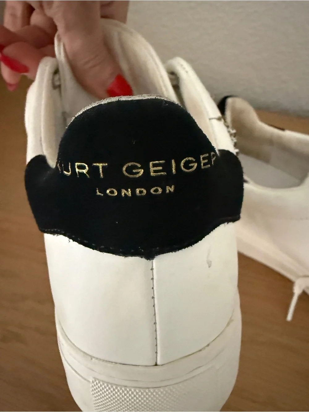 Kurt Geiger Laney Eye embellished platform sneaker Sz 40 - Picture 4 of 8